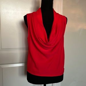 Zara sleeveless cowl neck top